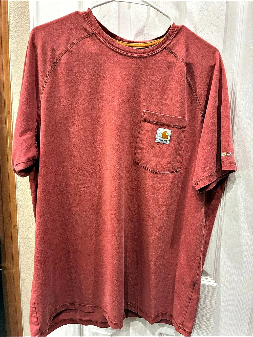Carhartt Force Relaxed Fit Short-Sleeve Pocket T-Shirt Force Short-Sleeve Pocket